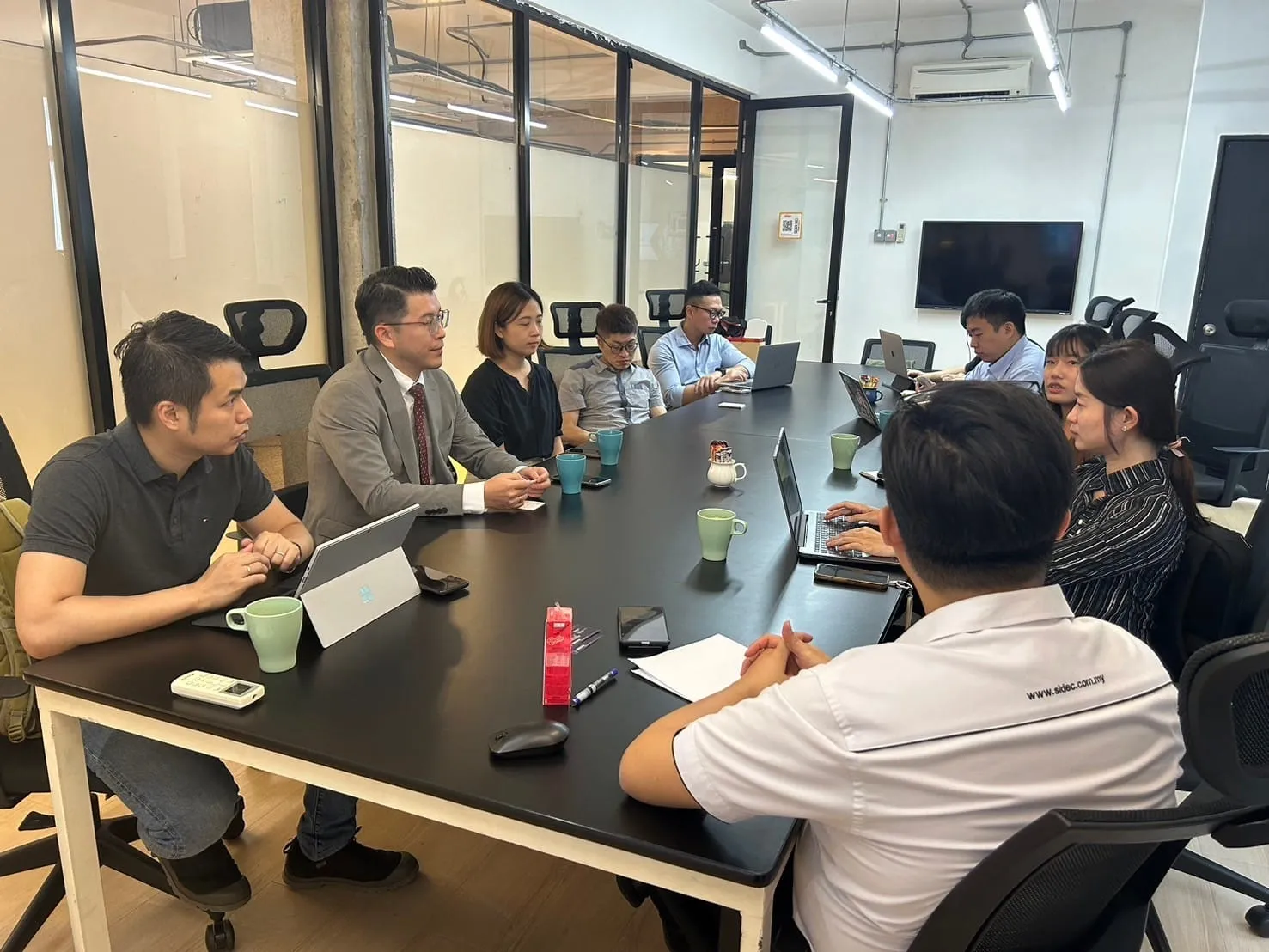 Team exchange with Malaysia's SIDEC