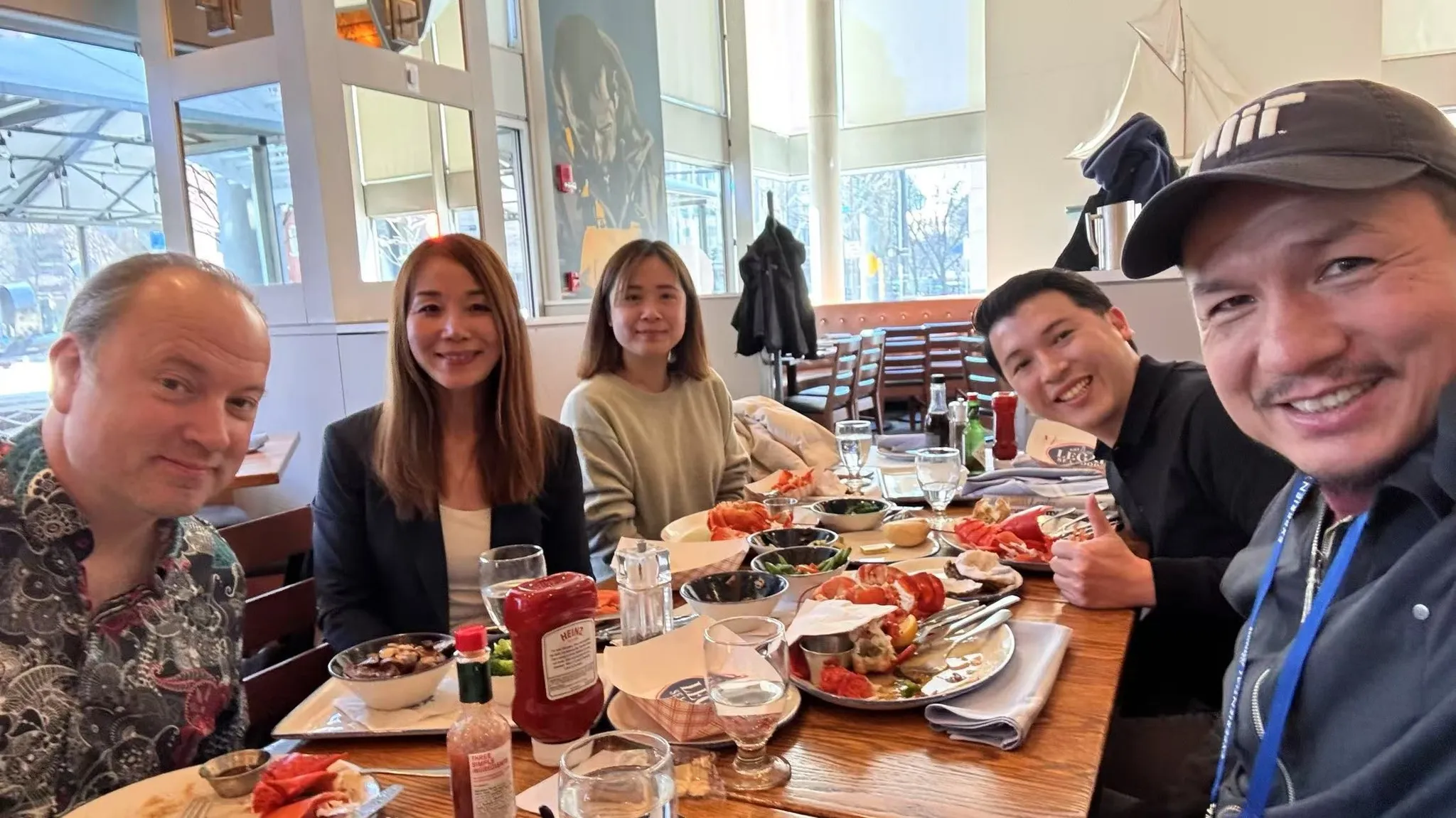 Dinner with HTC VP in Boston