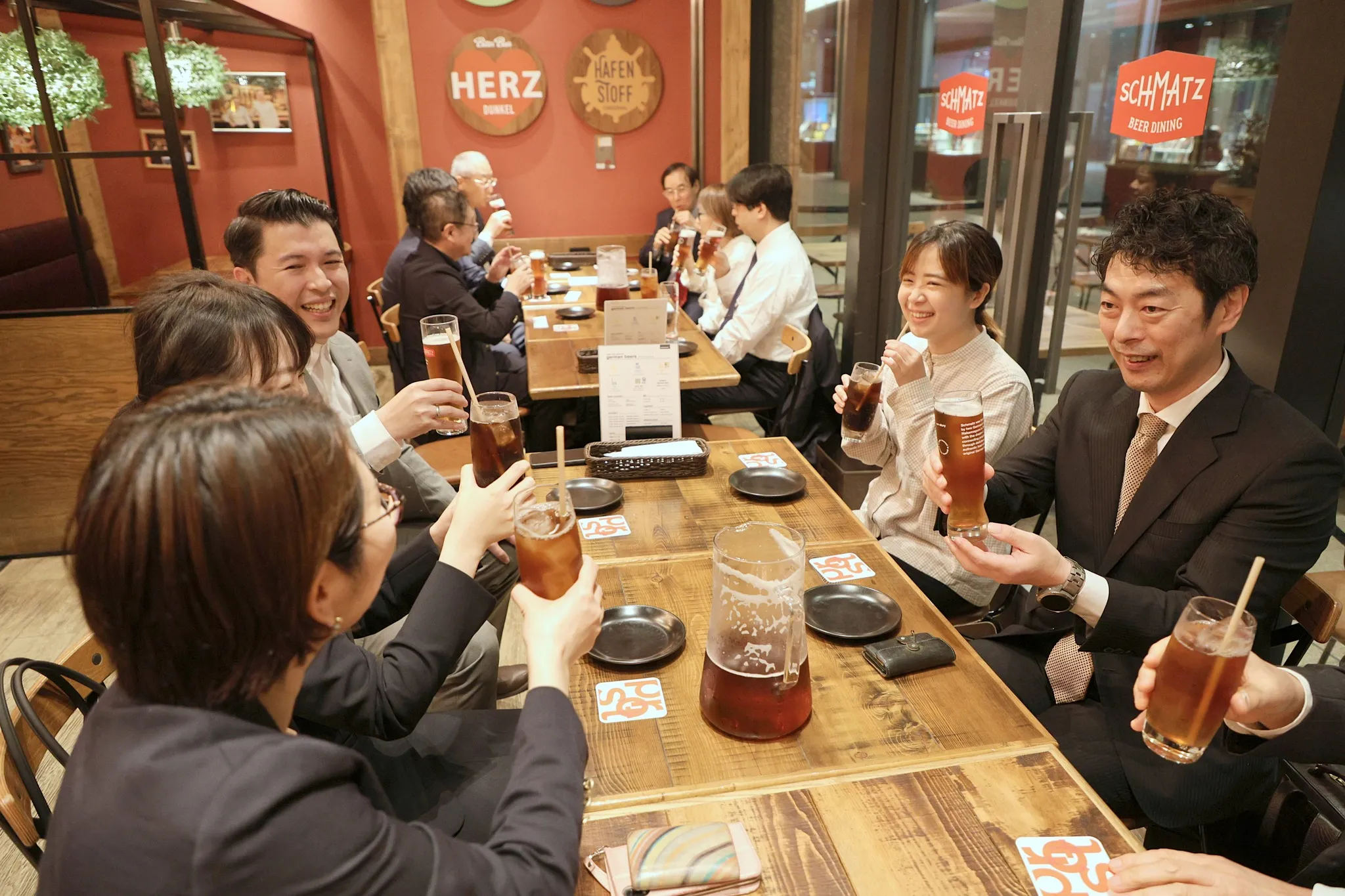 Guest reception in Tokyo