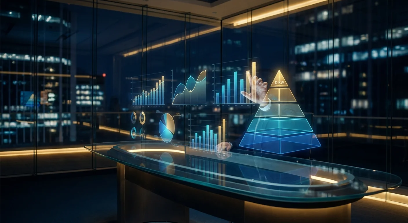 Visualisierung eines datengetriebenen Entscheidungsframeworks