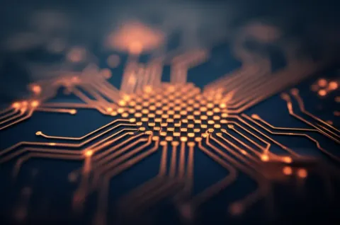 微型電路板上的發光節點